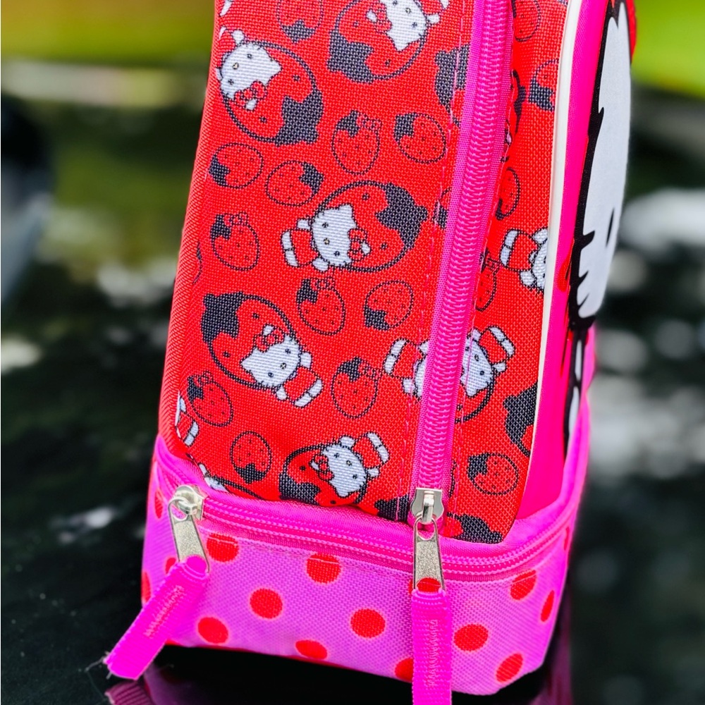 Hello Kitty Pink and Red Backpack - Picture 6 of 8